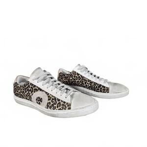 NEW OLIVER CABELL women's low 1 shoes in leopard